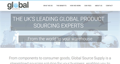Desktop Screenshot of globalsourcesupply.com